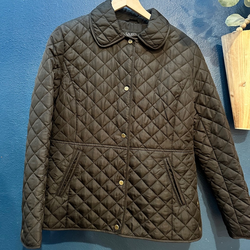✨ Lauren Ralph Lauren Black Label Quilted Jacket ✨